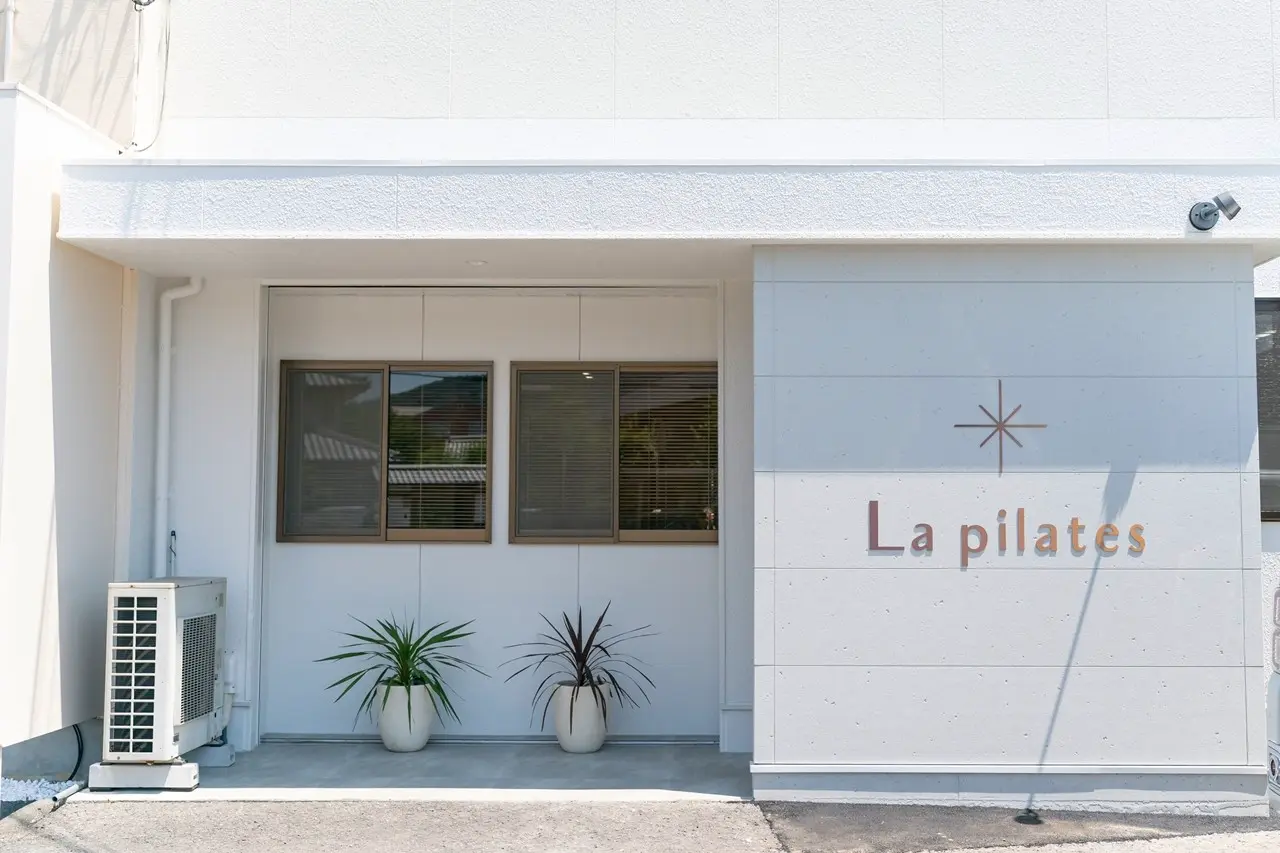 La pilates高松店入り口