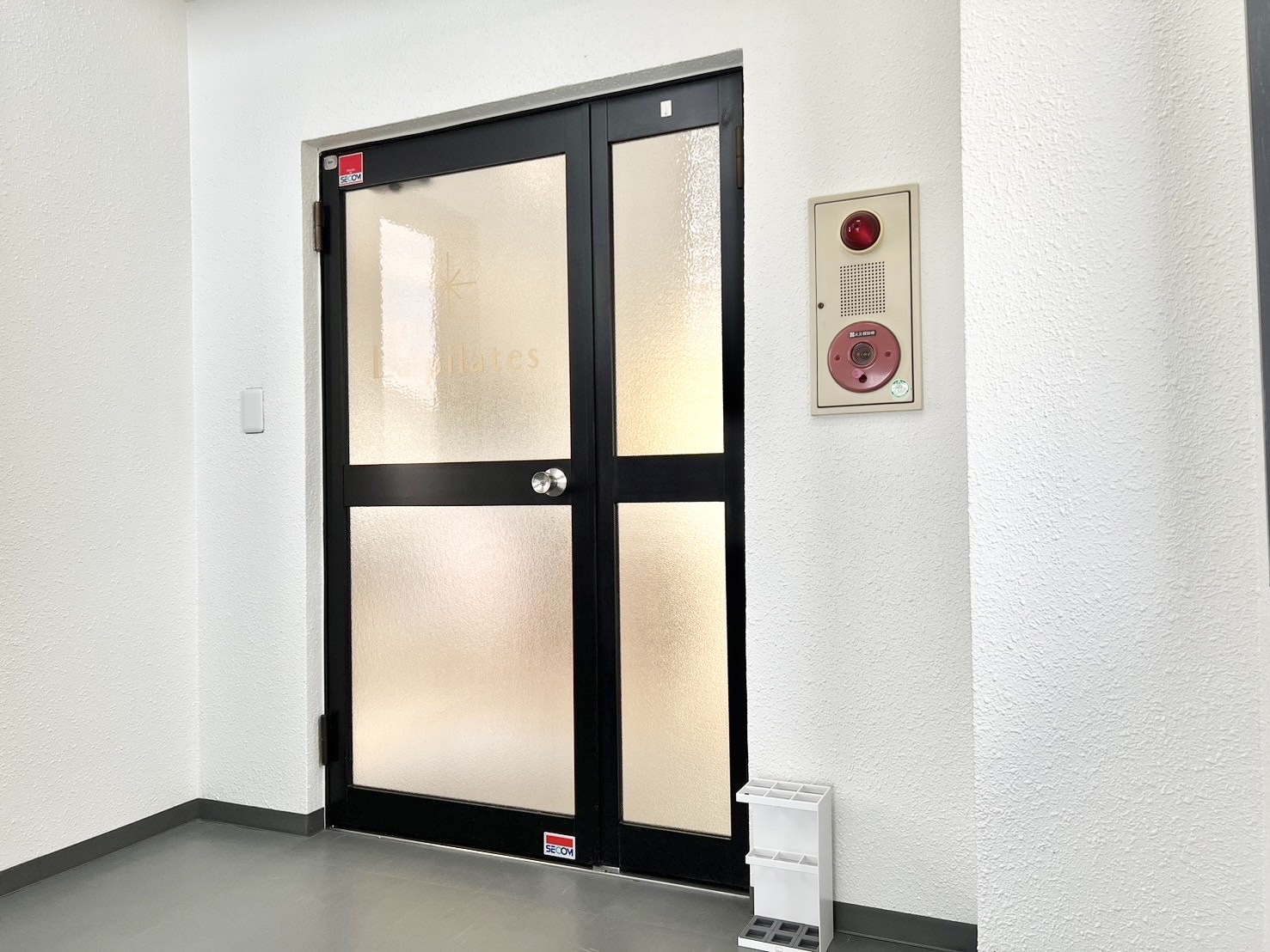 La pilates安佐南店入り口