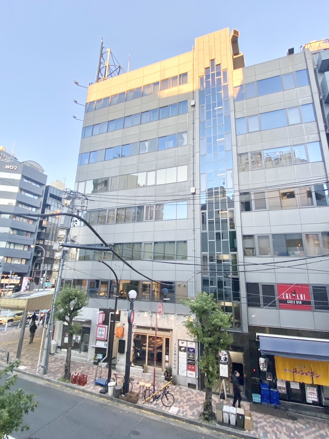 La pilates恵比寿店入り口