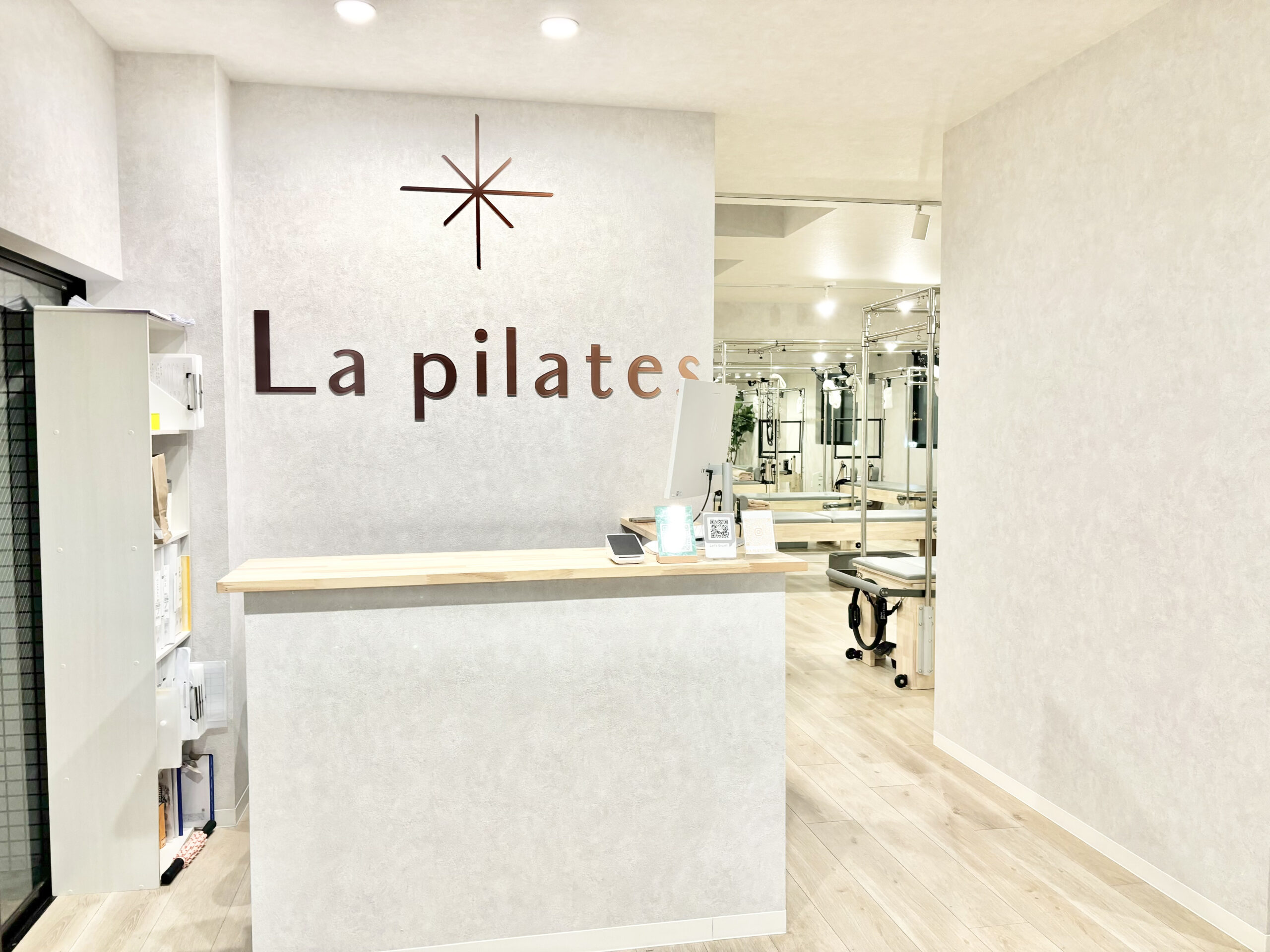 La pilates福岡天神店入り口