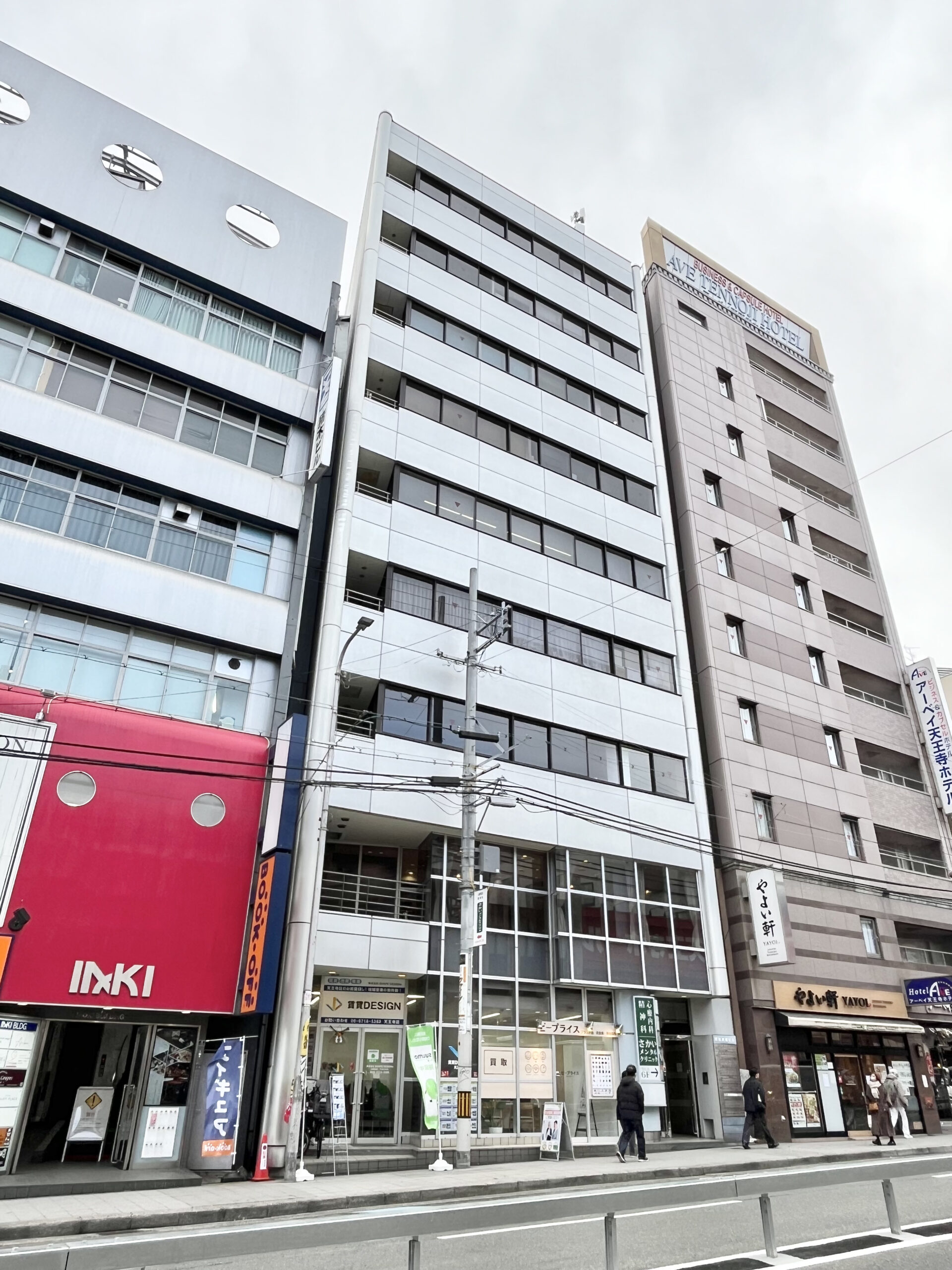 La pilates天王寺店入り口