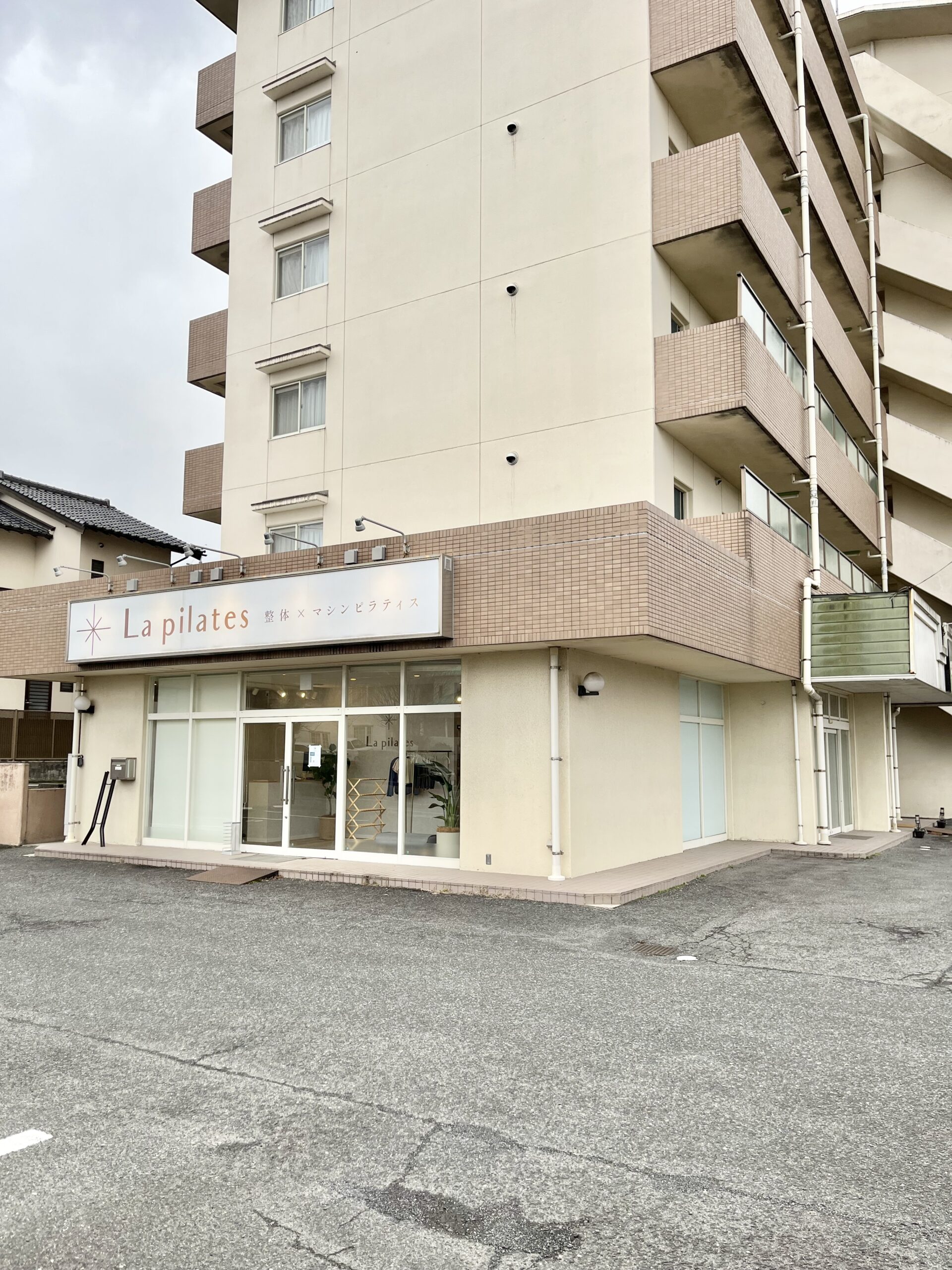 La pilates松江店入り口