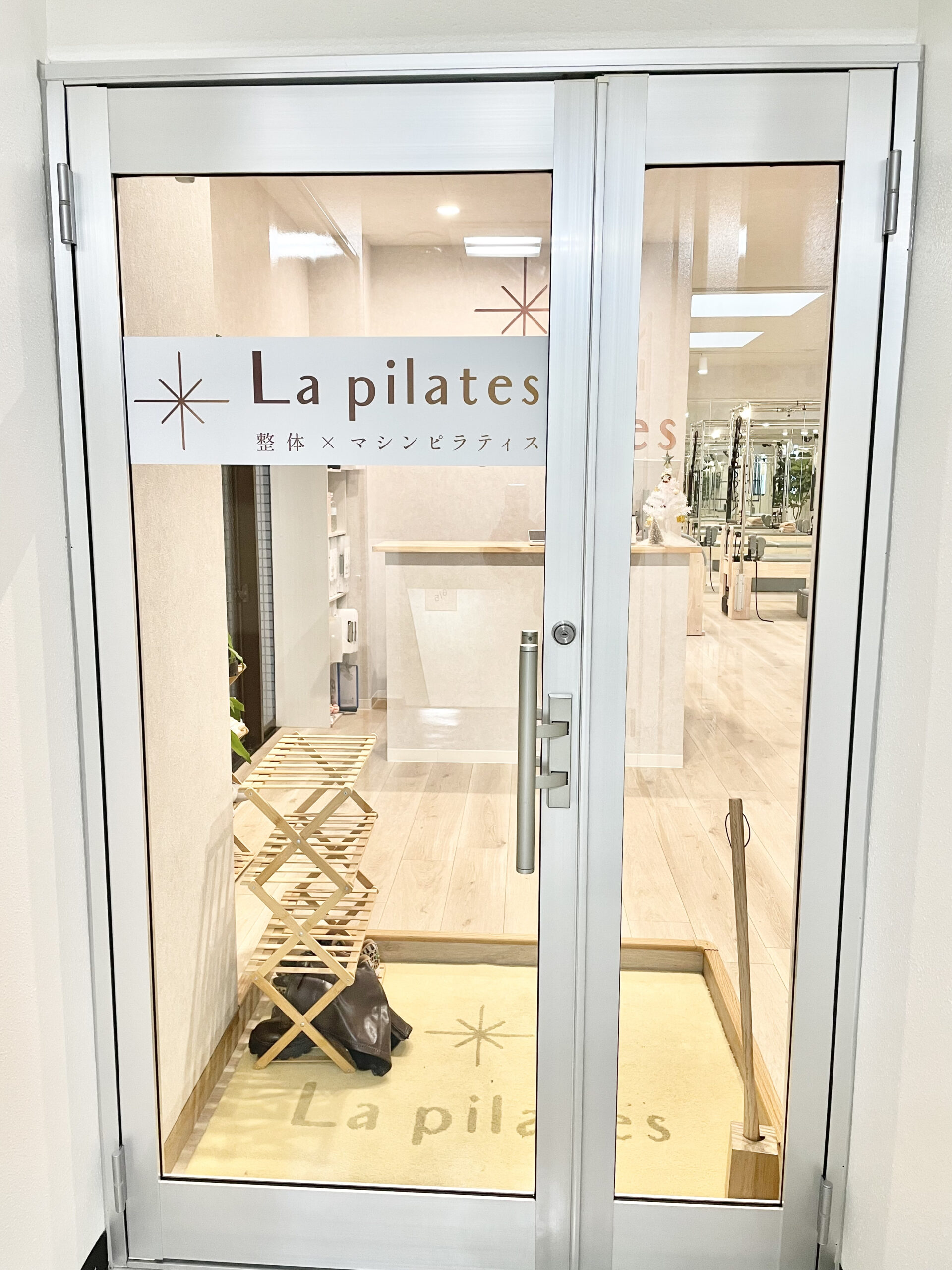 La pilates福岡天神店入り口