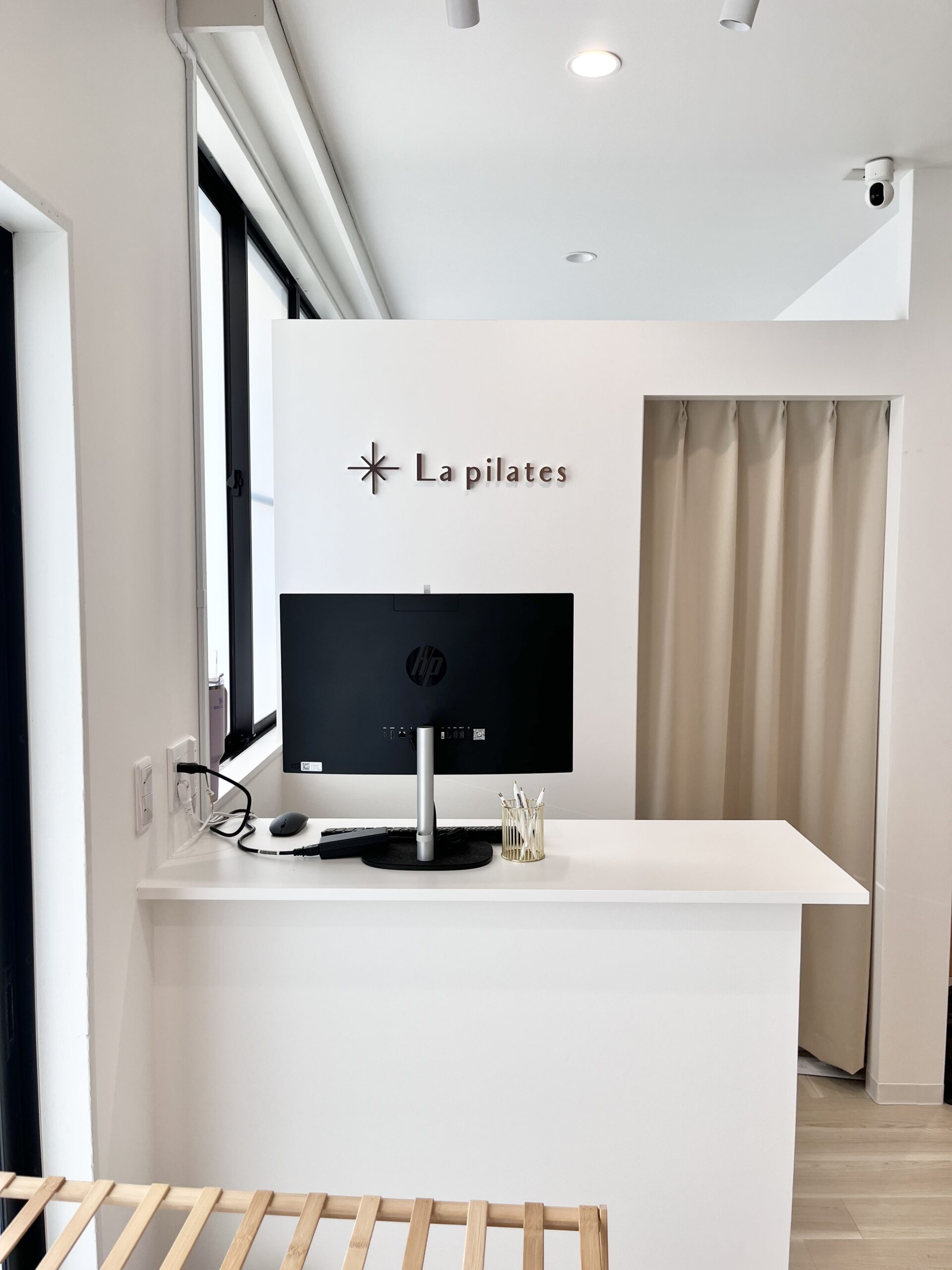 La pilates米子店入り口