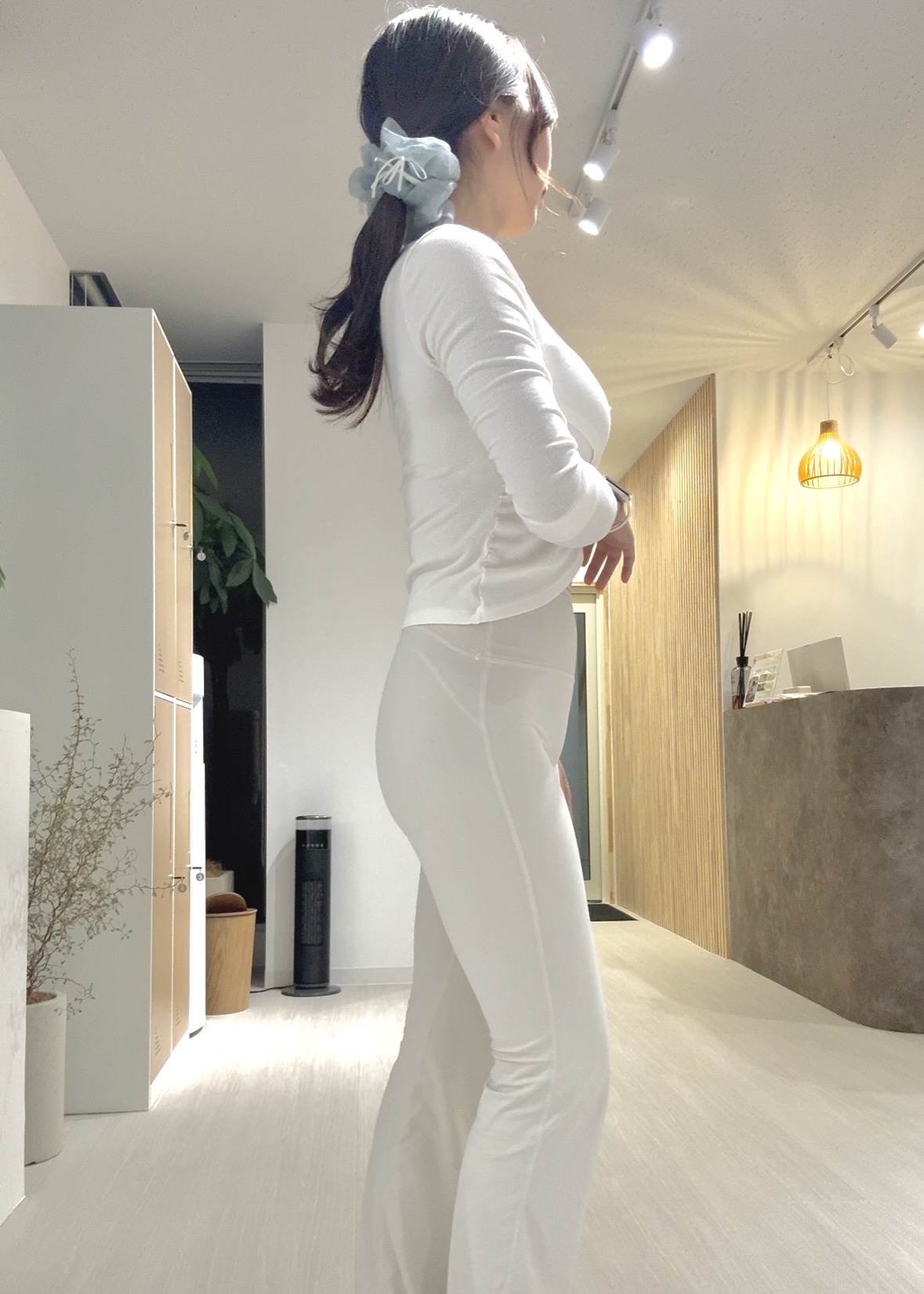 La pilates長野店の女性インストラクター